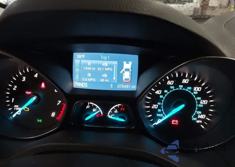 2014 Ford Escape Se from USA, damaged, VIN 1FMCU0G96EUE21979